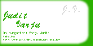 judit varju business card